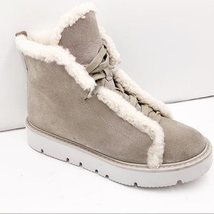 {Gentle Souls}Treveo Hiker Shearling Platform Boot